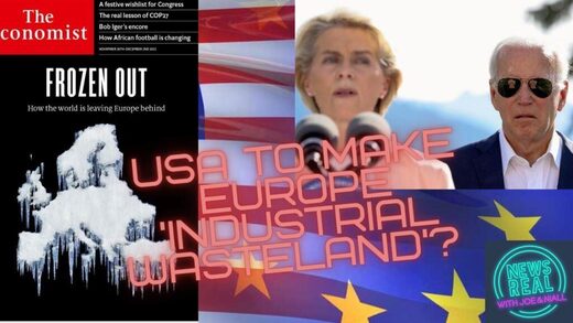 NewsReal: USA De-industrializing Europe? EU Insiders Issue Stark Warning
