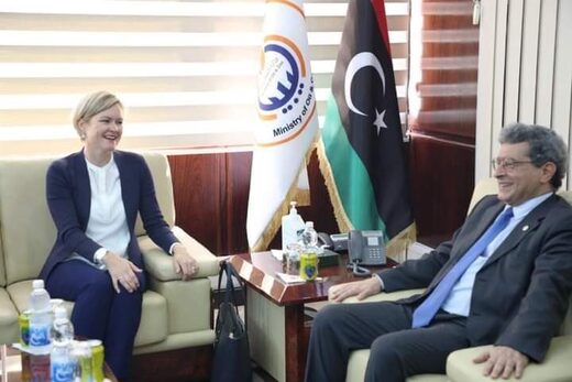 Caroline Hurdnall ambassador libya british petrolum oil