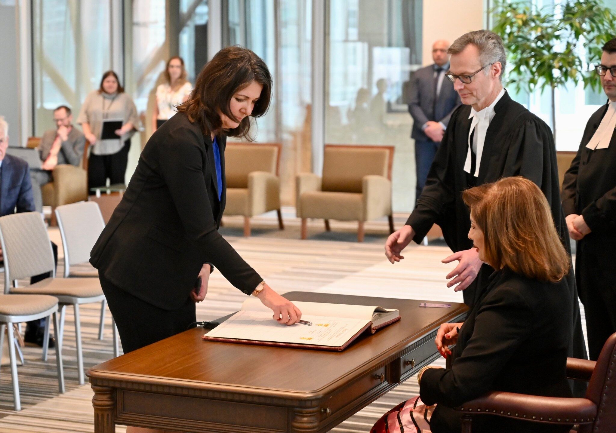 Click to enlarge Alberta Premier Danielle Smith