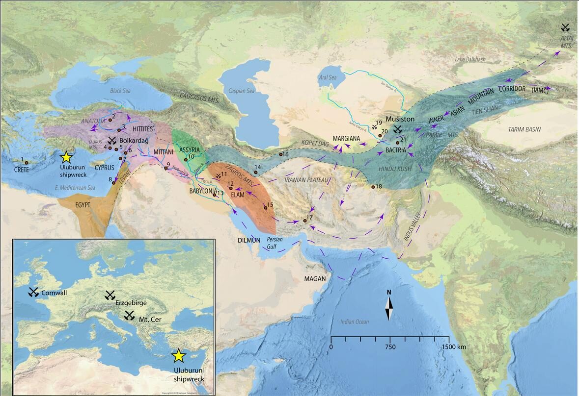 bronze age trade network