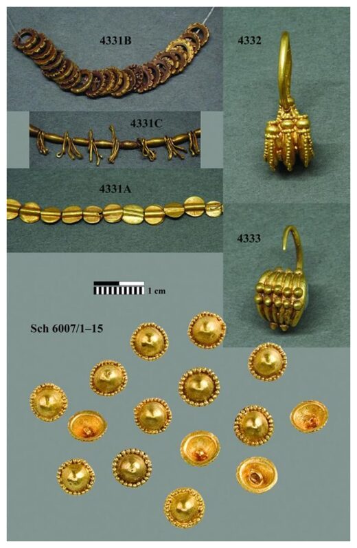 Click to enlarge gold objects from Troy