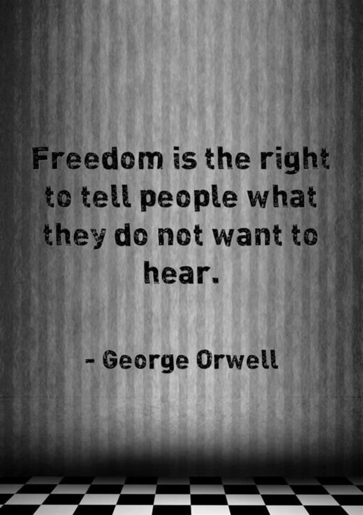 George Orwell quote