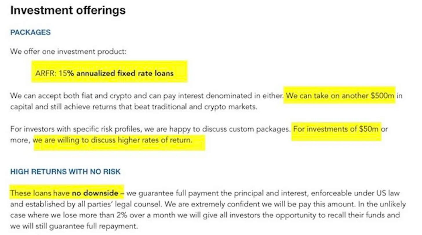 ftx bankman-fried prospectus investment money laundering