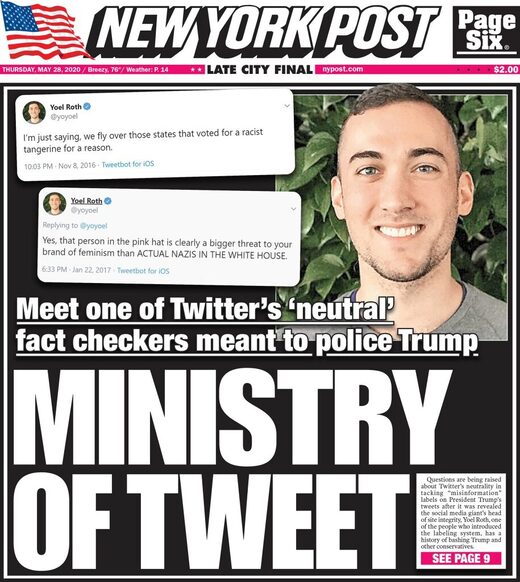 A Little Late Twitter Ex safety Chief Yoel Roth Finally Admits Mistake 
