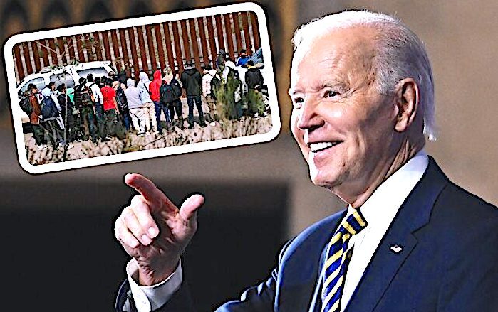 Click to enlarge Biden/fence