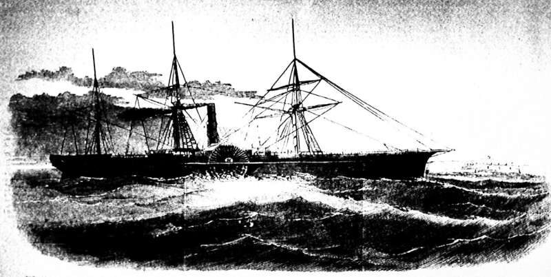 S.S. Central America mail ship shipwreck gold