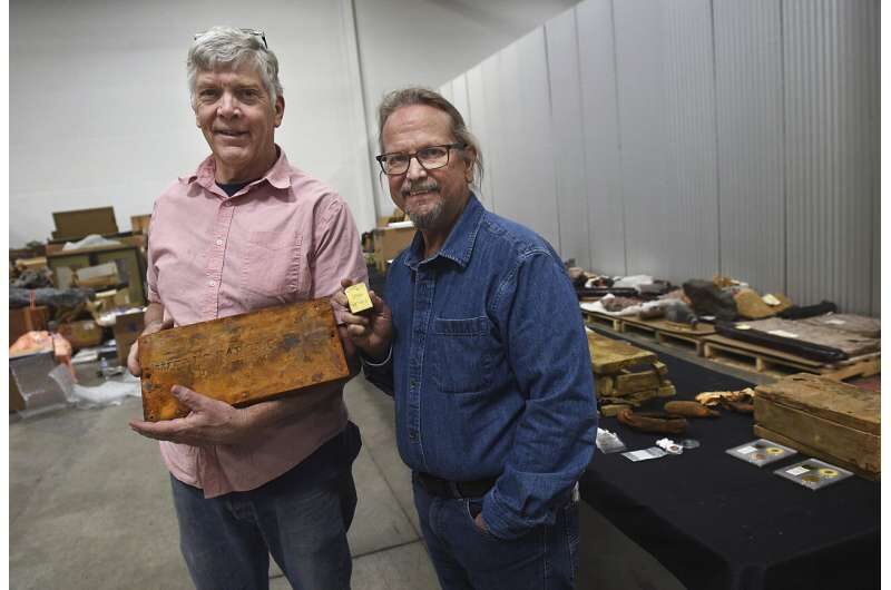 Click to enlarge treasure hunters S.S. Central america shipwreck