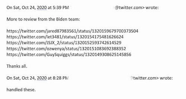 Click to enlarge request to censor twitter accounts biden