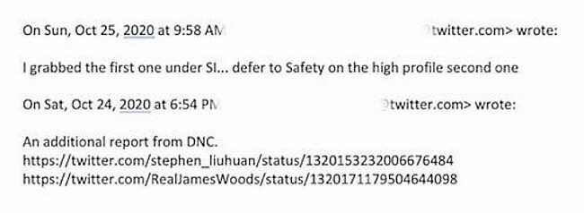 Click to enlarge hunter laptop twitter censor story accounts files