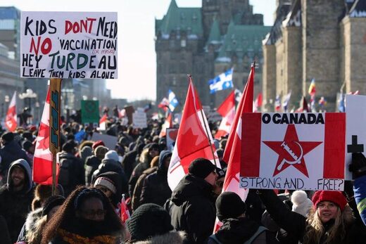 canada protest convoy covid