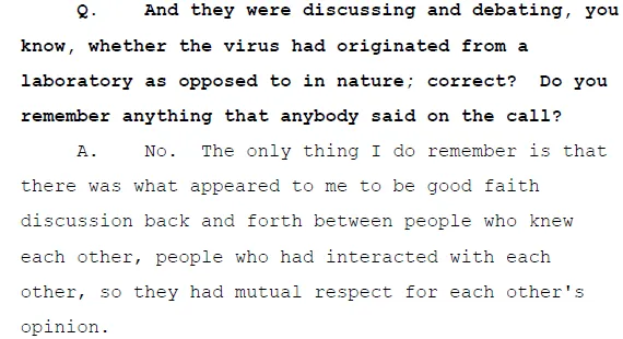 fauci transcript