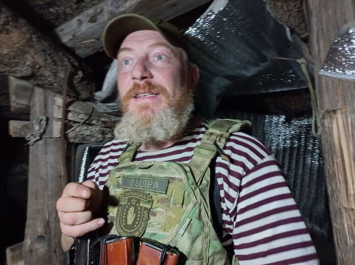 Click to enlarge Vydra unit commander of the Pyatnashka donetsk