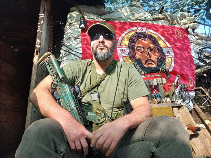 Click to enlarge Kabar Pyatnashka fighters donetsk