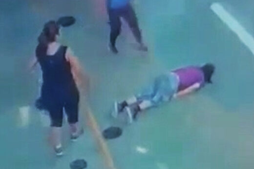 Shocking video shows woman drop dead during fitness class