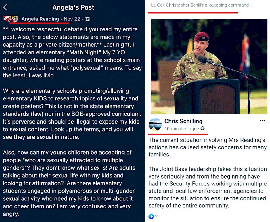 Click to enlarge angela reading facebook post