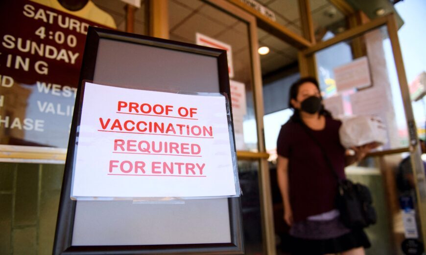 vaccination requirement