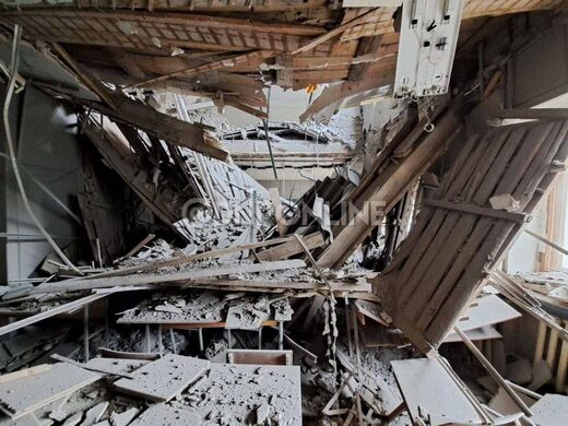bombardement donetsk