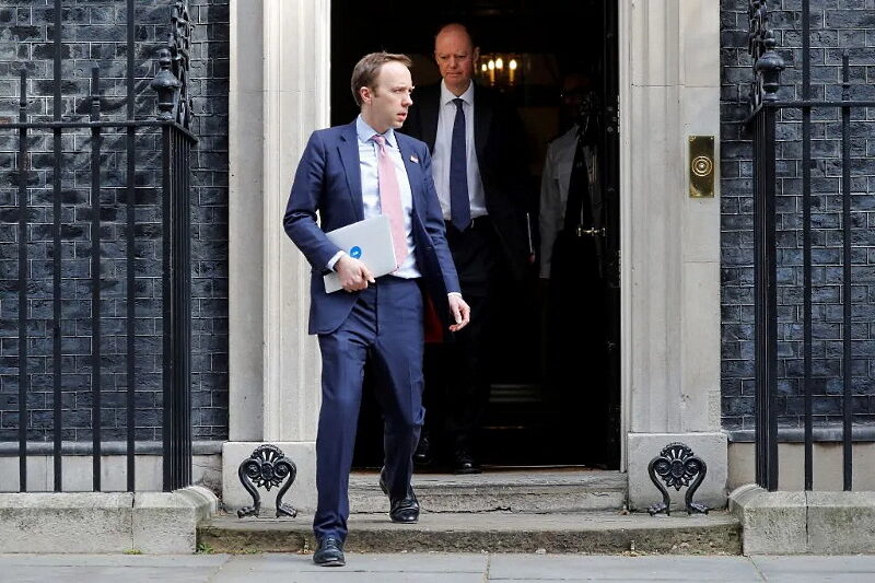 hancock whitty covid downing street meeting