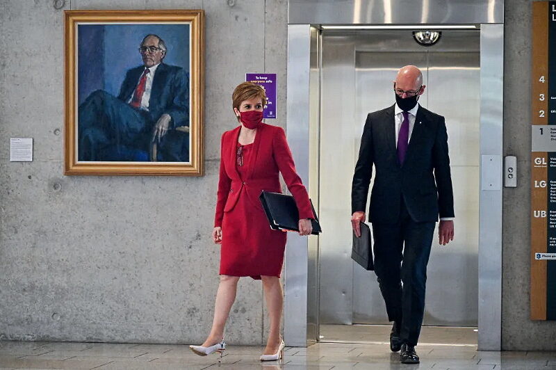 Nicola Sturgeon John Swinney