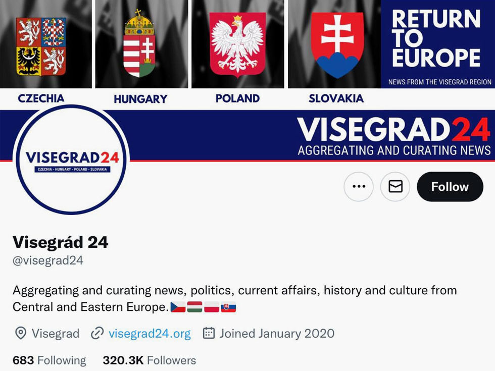 Click to enlarge visegrad 24 disinformation home page