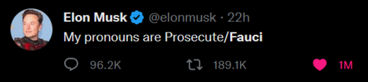 musk fauci pronouns