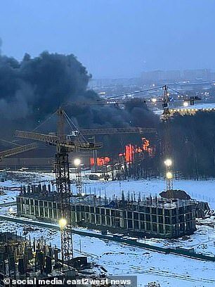 moscow mall fire