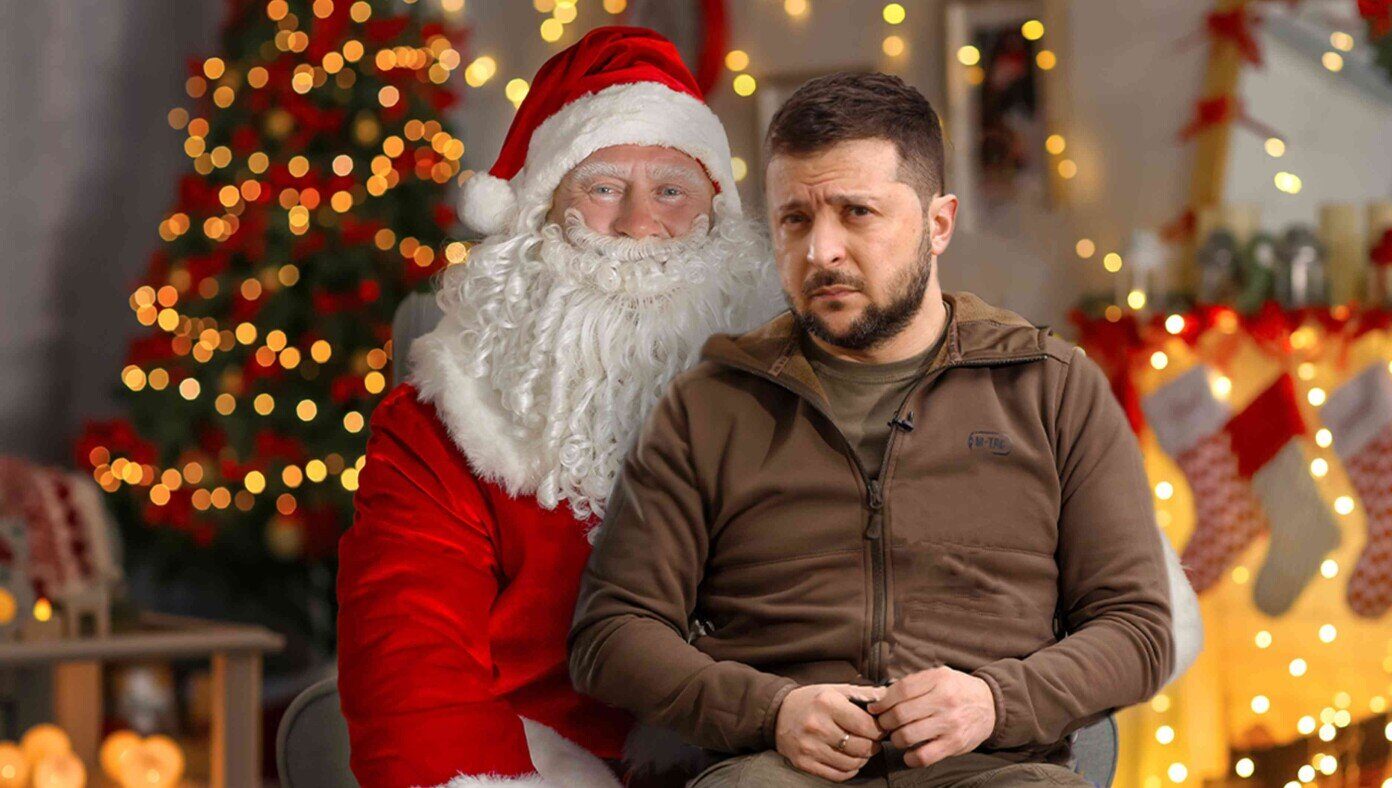 zelensky santa satire