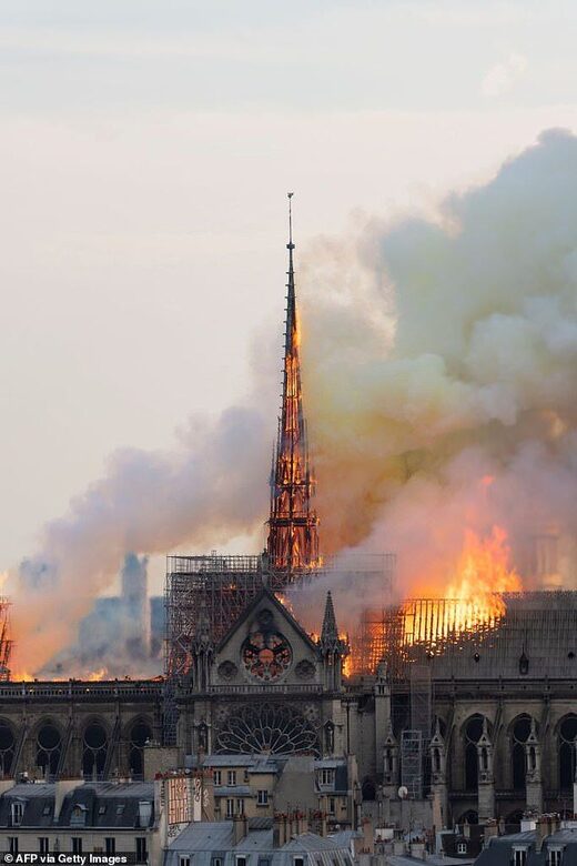 Click to enlarge notre dame church fire