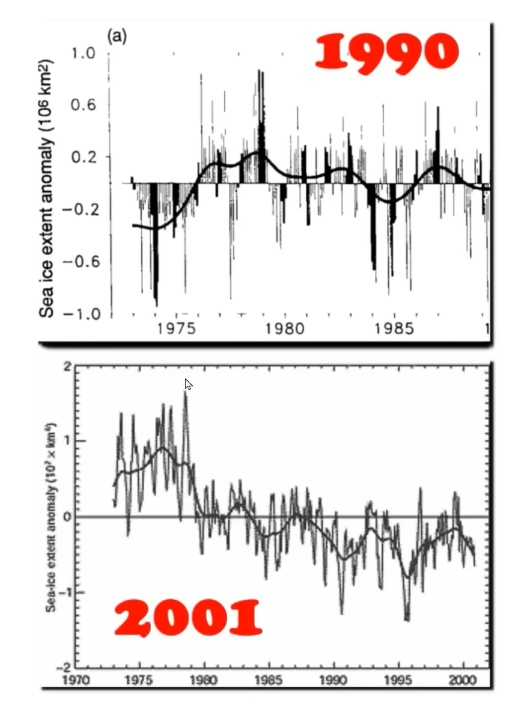 Arctic ice 1990