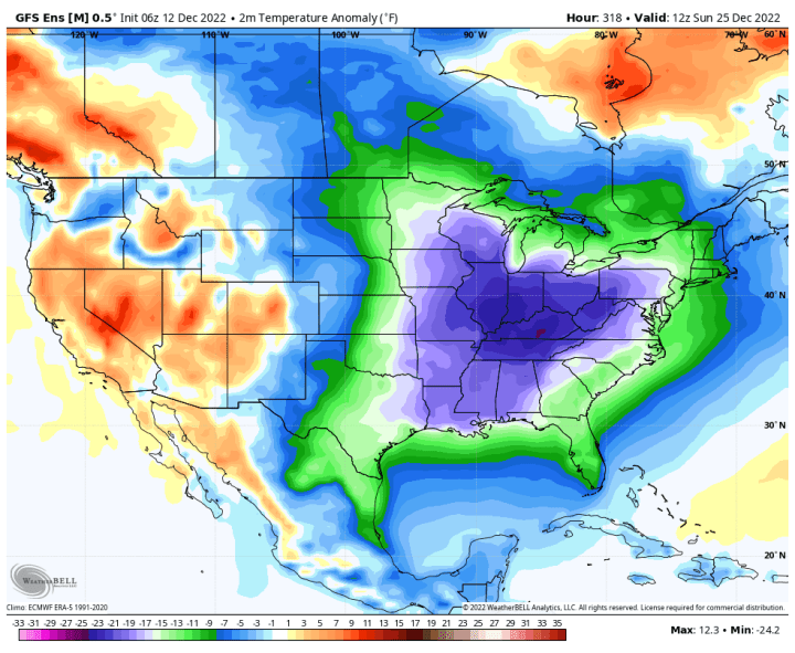 Click to enlarge december forecast 2022 record cold