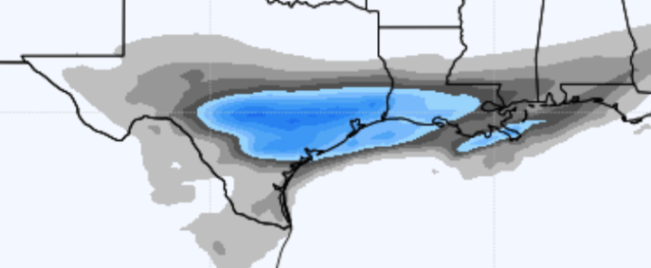 heavy snow forecase I-10 texas louisiana december 2022