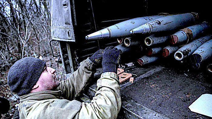 guy looks at rockets