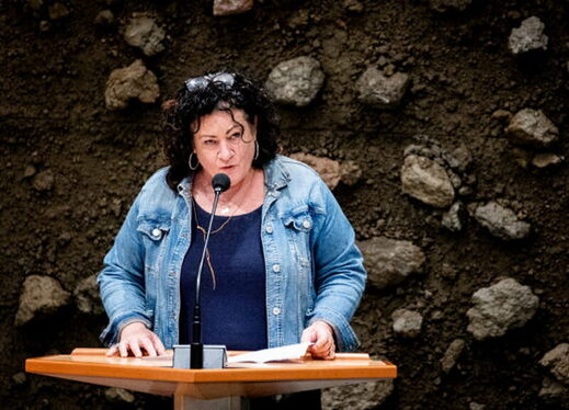 BBB leader Caroline van der Plas farmer protest netherlands buy out green agenda WEF