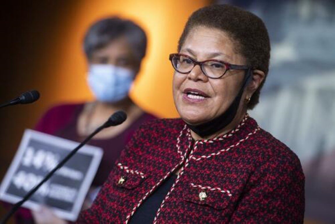 LA mayor Karen Bass