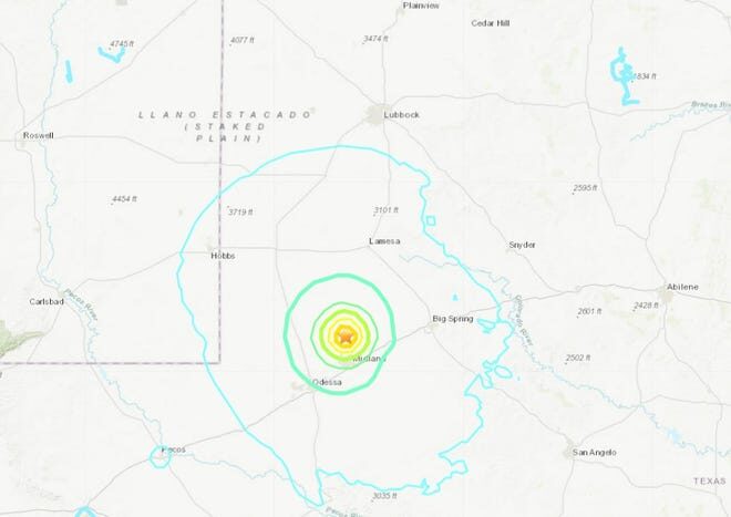 5.4 earthquake midland texas december 2022