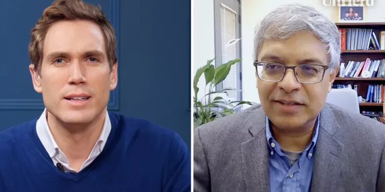 Freddie Sayers and Dr. Jay Bhattacharya pandemic covid