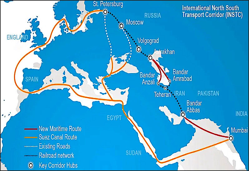 Click to enlarge map corridor