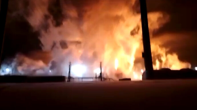 oil fire russia