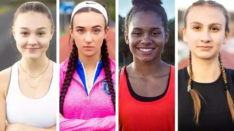 women high school athletes