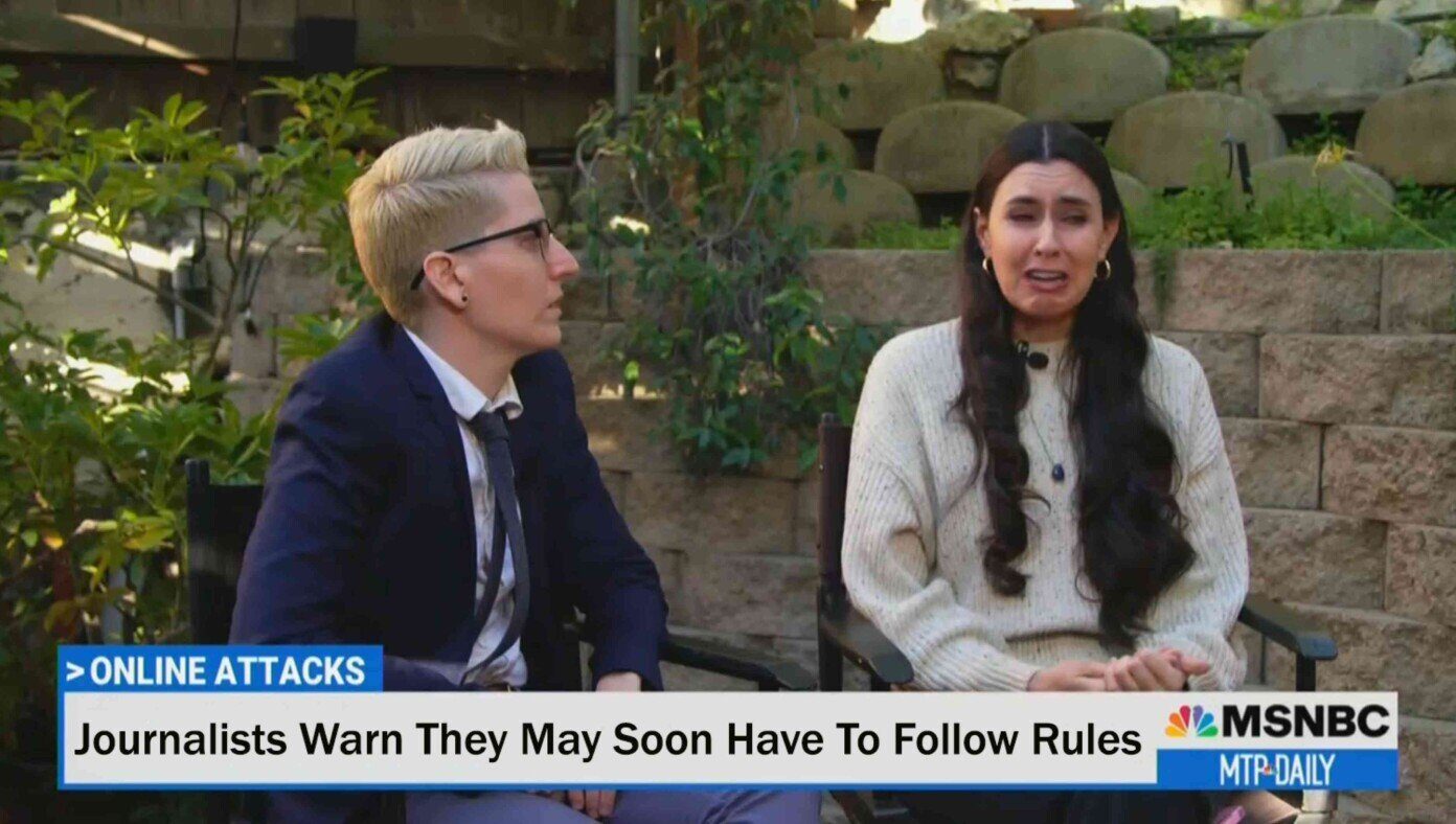 Taylor lorenze interview satire twitter rules doxxing