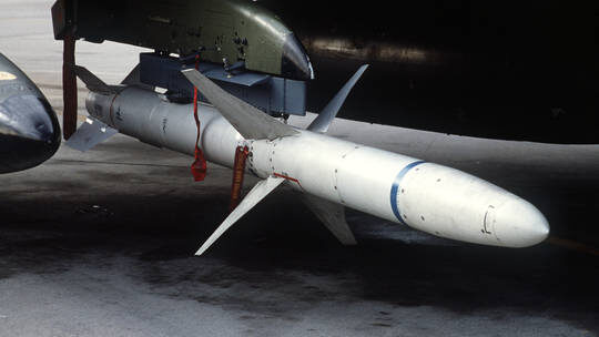 Click to enlarge AGM-88 HARM missile
