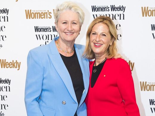 Kerryn Phelps and Jackie Stricker-Phelps