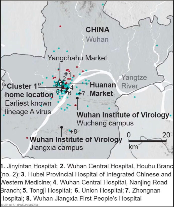 Click to enlarge Map Wuhan