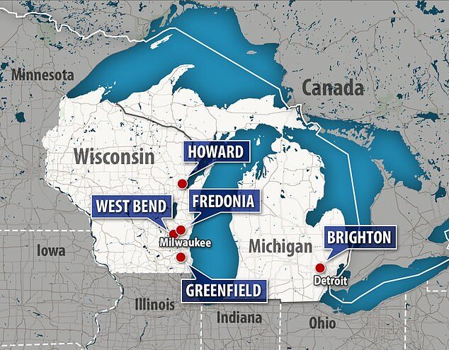 Click to enlarge ufo sightings wisconsin michigan december 2022
