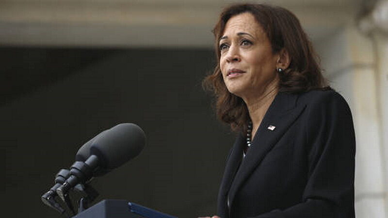 US Vice-President Kamala Harris