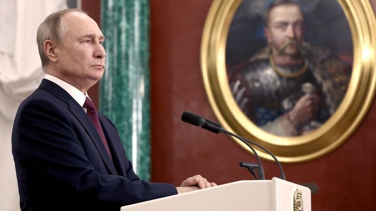 Russian President Vladimir Putin