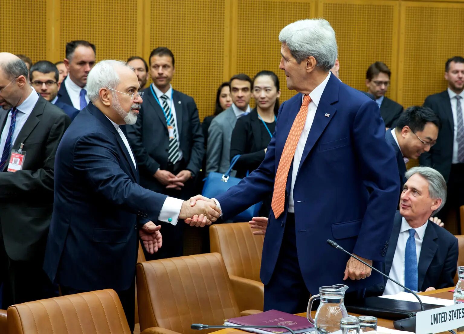John Kerry Mohammad Javad Zarif 2015