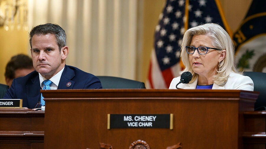 Adam Kinzinger and Liz Cheney Jan 6 hearing