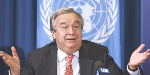 UN Secretary-General António Guterres falsely claims weather disasters have increased 500% in 50 years