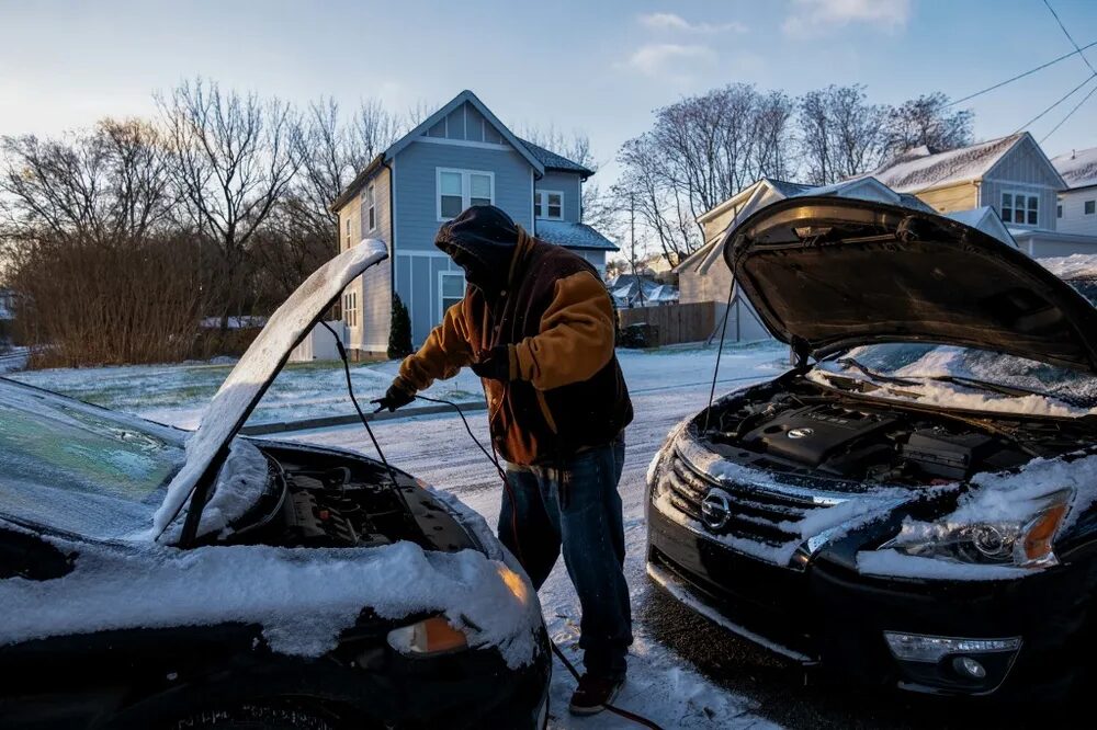 Millions of Americans are under severe weather warnings as the United States face holiday travel chaos due to arctic winter storm, December 23, 2022.